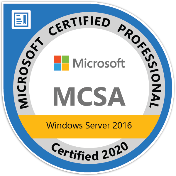 MCSA: Windows Server